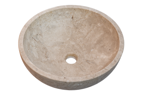 Lavabo bagno in Marmo Botticino lucido - immagine 2