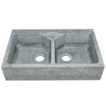 Lavabo Cucina in Pietra Lavica Naturale