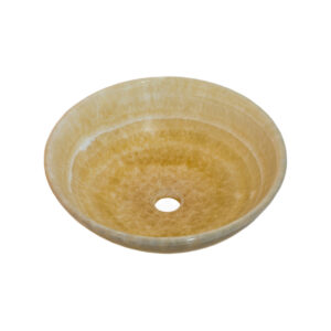 Lavabo per Bagno in Marmo Onice Giallo