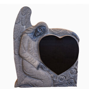 Statua Angelo Nero per Cimitero