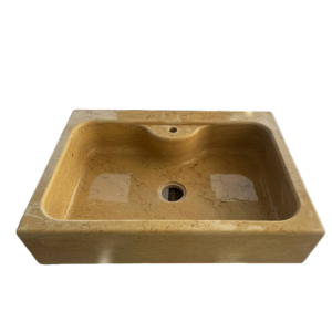 Lavabo Cucina in Giallo Egiziano Unica Vasca