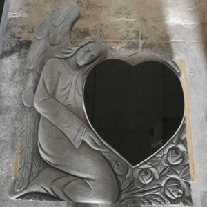 Angelo in Granito Nero