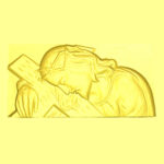 Cristo con croce 2 - 3d Model STL