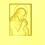 Cristo con mani giunte - 3d Model STL