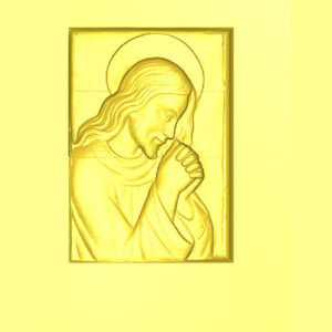 Cristo con mani giunte - 3d Model STL