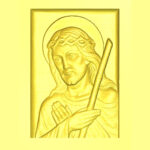Cristo con spine 3 - 3d Model STL