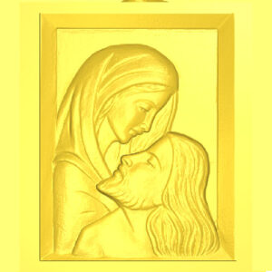 Cristo e Madonna 6 - 3d Model STL