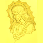 Cristo in nuvola - 3d Model STL