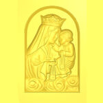 Madonna con bambino - 3d Model STL