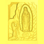 Madonna di Lourdes - 3d Model STL