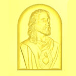Mezzo busto di Cristo - 3d Model STL