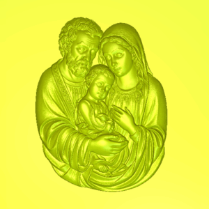 Sacra Famiglia – 3d Model STL